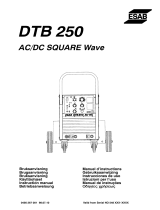 ESAB DTB 250 Benutzerhandbuch