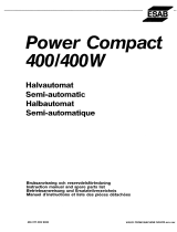 ESAB POWER COMPACT 400 Benutzerhandbuch