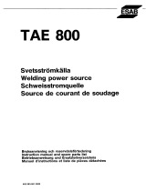 ESAB TAE 800 Benutzerhandbuch