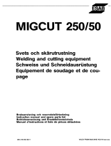 ESAB MIGCUT 250/50 Benutzerhandbuch