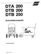 ESAB DTB 250 Benutzerhandbuch