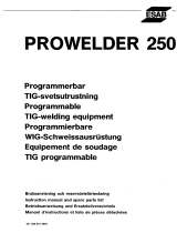 ESAB PROWELDER 250 Benutzerhandbuch