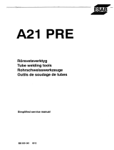 ESAB PRE A21 PRE Benutzerhandbuch