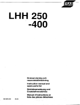 ESAB LHH 250, LHH 400 Benutzerhandbuch