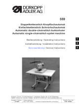 Duerkopp Adler 559-151 Benutzerhandbuch
