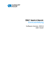 DURKOPP ADLER DAC-basic / DAC-classic Benutzerhandbuch