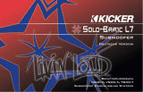 Kicker 2004 Solo-Baric L7 Subwoofer-Geh Bedienungsanleitung