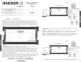 Kicker KX700.5 Bedienungsanleitung