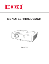 Eiki EK-103X Benutzerhandbuch