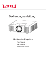 Eiki EK-500U Benutzerhandbuch