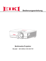 Eiki EK-600U Benutzerhandbuch