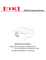 Eiki EK-610U Benutzerhandbuch