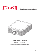 Eiki EK-623UW Benutzerhandbuch