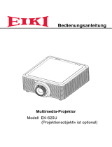 Eiki EK-625U Benutzerhandbuch