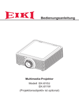 Eiki EK-810U Benutzerhandbuch