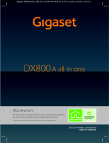 Gigaset DX800A PRO all in one Bedienungsanleitung