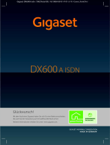 Gigaset DX600A ISDN Benutzerhandbuch