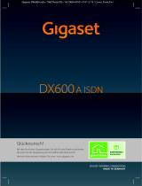 Gigaset DX600A ISDN Benutzerhandbuch
