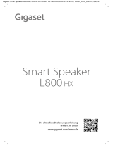 Gigaset Smart Speaker L800HX Benutzerhandbuch