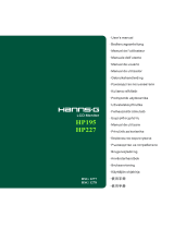 Hannspree HP 227 DJB Benutzerhandbuch