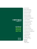 Hannspree HS 221 HPB Benutzerhandbuch