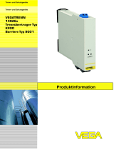 Vega Safety barrier type 9001 Produktinformation