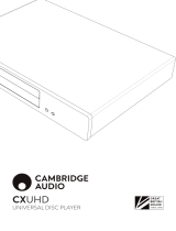 Cambridge Audio CXUHD Benutzerhandbuch