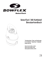 Bowflex SelectTech Kettlebell Bedienungsanleitung