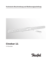 Teufel Cinebar 11 "2.1-Set" Bedienungsanleitung