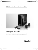 Teufel Concept C 300 Wireless Bedienungsanleitung