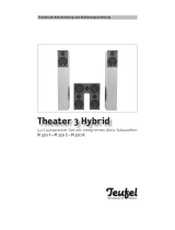 Teufel Theater 3 Hybrid "7.2-Set" Bedienungsanleitung