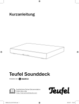 Teufel Sounddeck Bedienungsanleitung