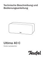 Teufel Ultima 40/20 "2.0>5.1 Ausbau-Set Surround" Bedienungsanleitung