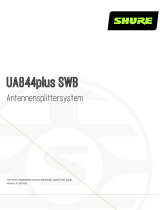 Shure UA844+SWB-E aktiver Antennen-Verteiler Bedienungsanleitung