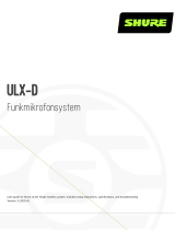 Shure ULXD Benutzerhandbuch
