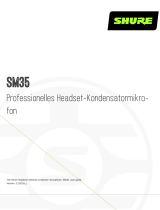 Shure SM35 Benutzerhandbuch