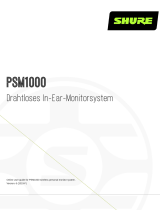 Shure PSM1000 Benutzerhandbuch