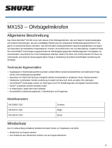 Shure MX153 Benutzerhandbuch