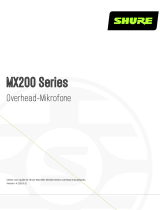 Shure MX200 Benutzerhandbuch