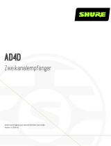 Shure AD4D Benutzerhandbuch