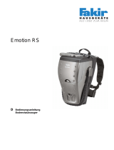 Fakir Emotion RS Bedienungsanleitung