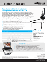 Infocus HW-HEADSET-M Datenblatt