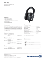 Beyerdynamic DT 150 Spezifikation