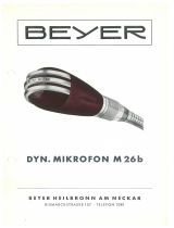 Beyerdynamic M 26 Spezifikation
