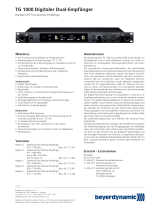 Beyerdynamic TG 1000 Dual Receiver Spezifikation
