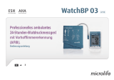 Microlife WatchBP O3 Ambulatory Benutzerhandbuch