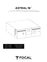 Focal Astral 16 Benutzerhandbuch