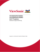 ViewSonic PG705WU-S Benutzerhandbuch