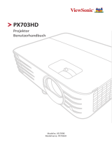 ViewSonic PX703HD Benutzerhandbuch