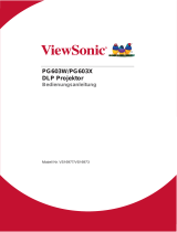 ViewSonic PG603W-S Benutzerhandbuch